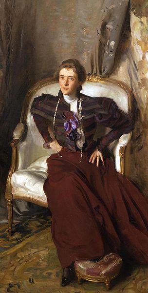 John Singer Sargent Mrs. Charles Thursby oil painting image